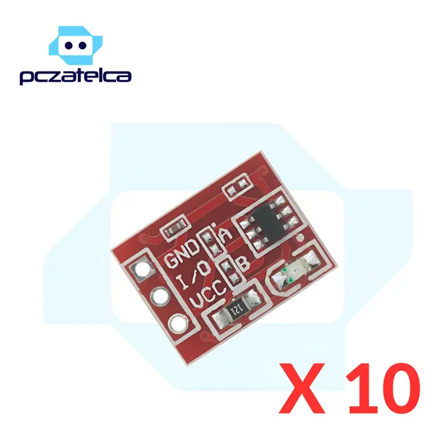 Pulsador Capacitivo Tactil Touch Ttp223 X 10 Unidades