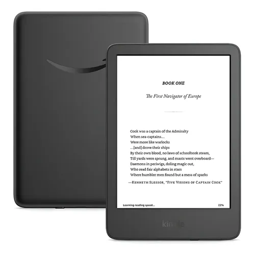 Amazon Kindle Paperwhite 16gb 6.8 pulgadas wifi Gen11 negro 300ppp