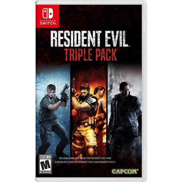 Resident Evil Triple Pack Standard Edition Nintendo Switch Físico