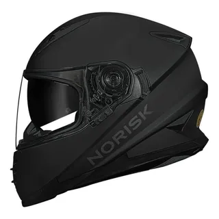 Capacete Moto Norisk Ff302 Monocolor Preto Fosco Capacete Moto Norisk Ff302 Monocolor Preto Fosco