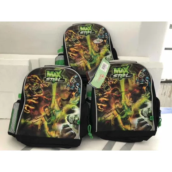 Morral Pequeño Original Capi Max Steel/handy Manny.nuevos