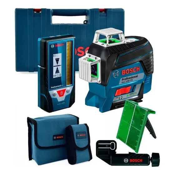 Nivel Laser De Planos Gll 3-80cg+lr7 Bosch 0601063t01