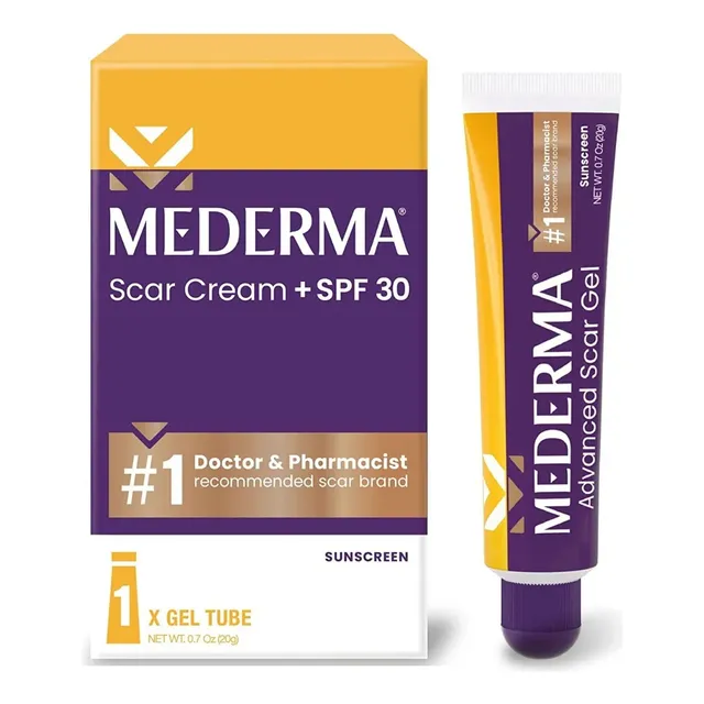 Crema Mederma Desvanece Y Elimina Cicatrices Spf 30 Original Todo Tipo De Piel Día/noche