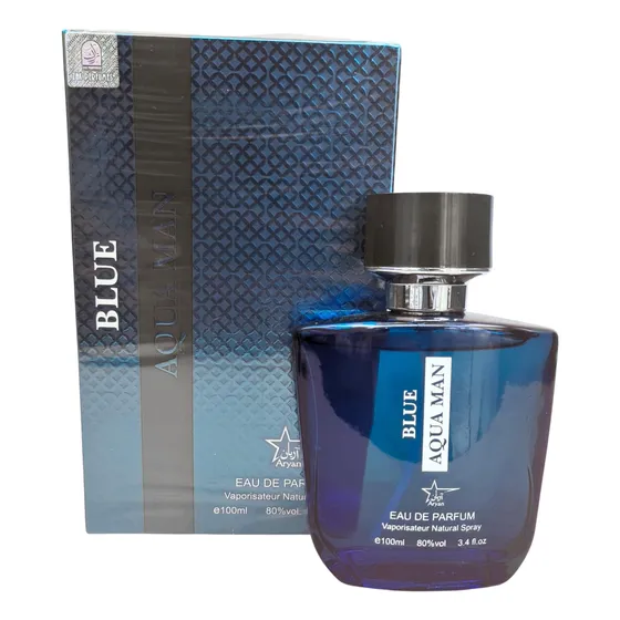 Perfume Arabe, Aqua Man, Blue  Masculino 100ml