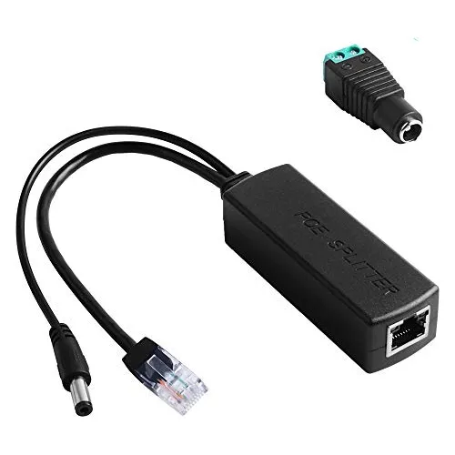 Divisor Geeekpi Gigabit Poe, Adaptador Ethernet De 48 V A 12