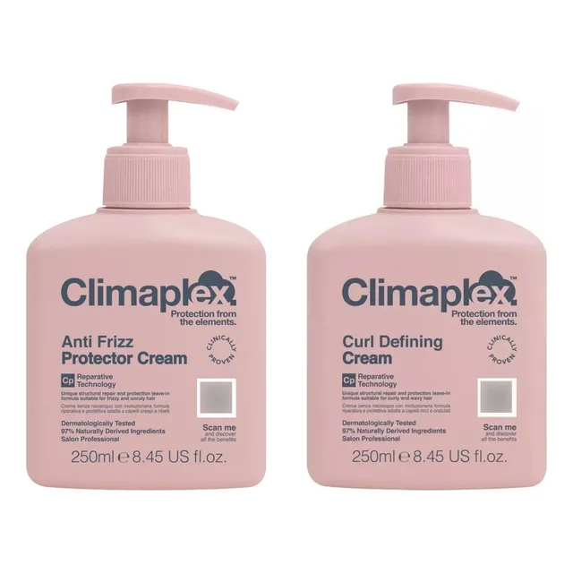 Kit Crema Para Cabello Rizado Y Anti Frizz Climaplex 500ml