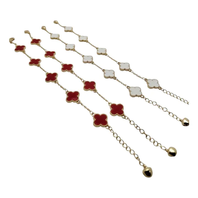 Pulsera Brazalete Tipo Van Cleef Trébol Accesorios