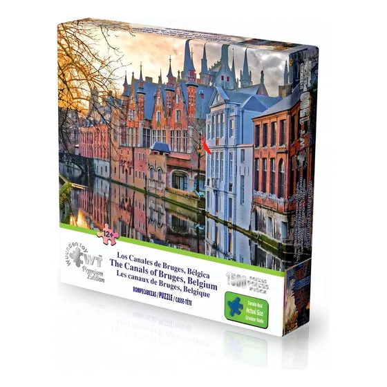 Rompecabez Premium Edition 1,500 Pzs, Los Canales De Bruges