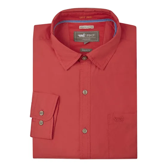 Camisa Rockford Hombre Galiton Rojo
