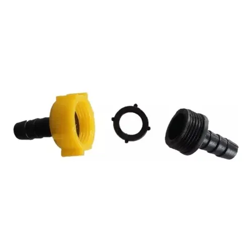 Conector Manguera Jardín Plástico Hembra Macho F199