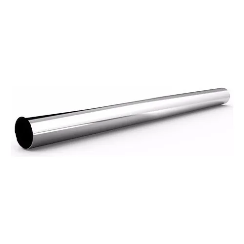 Tubo De Inox 2 Polegada Com Tampa 2 Metros