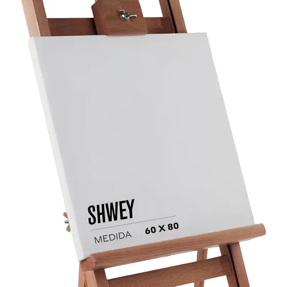 Bastidor Entelado Lienzo Shwey 60x80 Cms Apto Acrilico Oleo