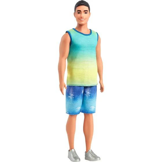 Muñeca De Moda Barbie Fashionistas Ken #236 Con Camiseta Sin
