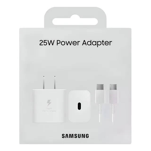 Cargador Original Samsung Galaxy A54 A34  25w Blanco C - C