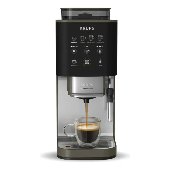 Cafetera Espresso Automática Krups Coffee Crush Experience