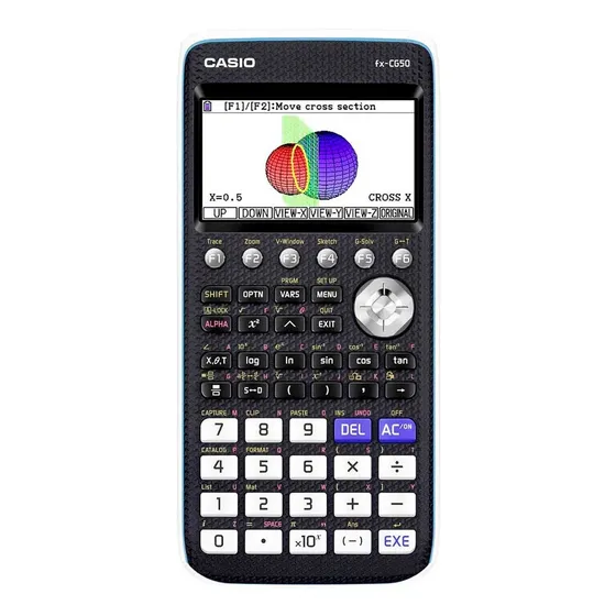 Calculadora Casio Graficadora Fx Cg 50 Color Sellada