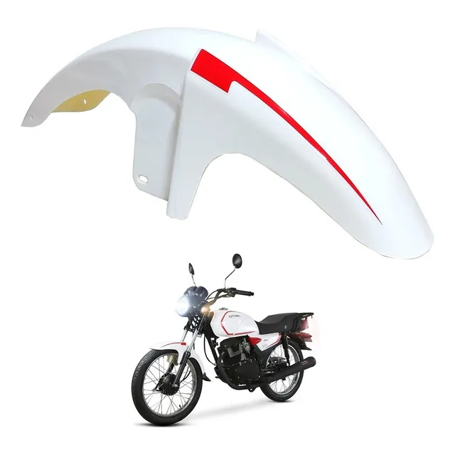 Salpicadera Delantera Blanco/rojo Vento Xpress 150 Y 170cc