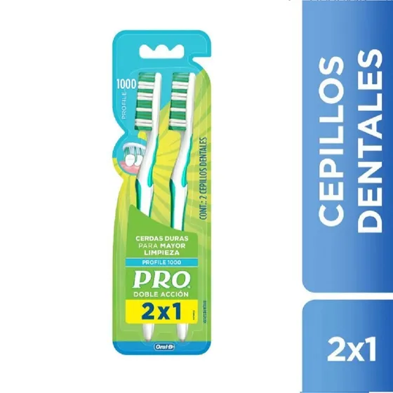 Cepillo Oral B Pro 1000 2x1 - Unidad a $7669