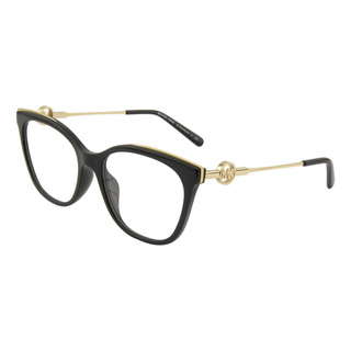 Armação Óculos De Grau Michael Kors Rome Mk4076u 3332 54-17 Cor Preto Armação Óculos De Grau Michael Kors Rome Mk4076u 3332 54-17 Cor Preto