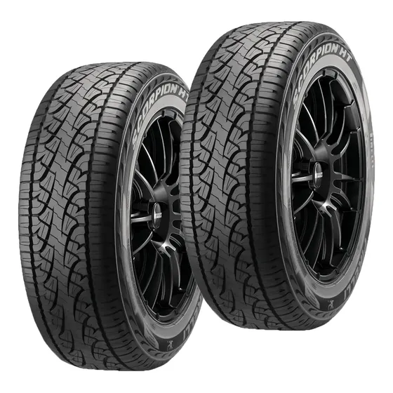 Kit de 2 pneus Pirelli Scorpion HT LT 225/60R18 104 H Caminhonete