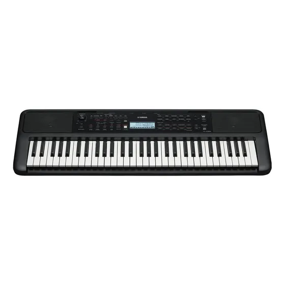 Órgano Yamaha Psr-e383 Color Negro