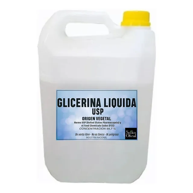 Glicerina Vegetal  Usp 5kg En Caba  Belgrano Envios T/pais