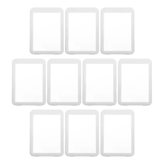 10 Fundas De Plástico Duro Para Tarjetas, Coches De Béisbol