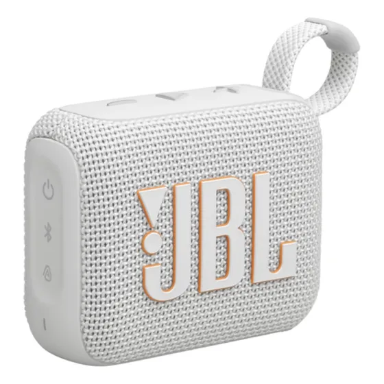 Parlante Altavoz Jbl Go 4 Blanco Impermeable 7 Horas