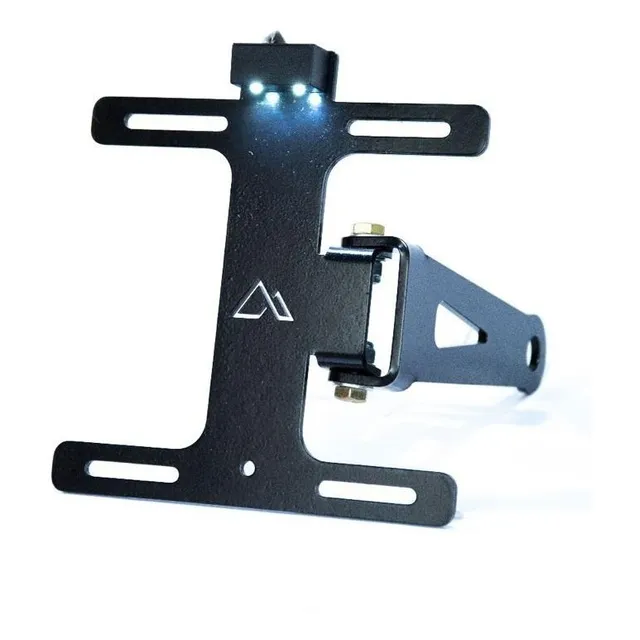 Portapatente Rebatible Lateral Custom C.racer Peaklight - Xp