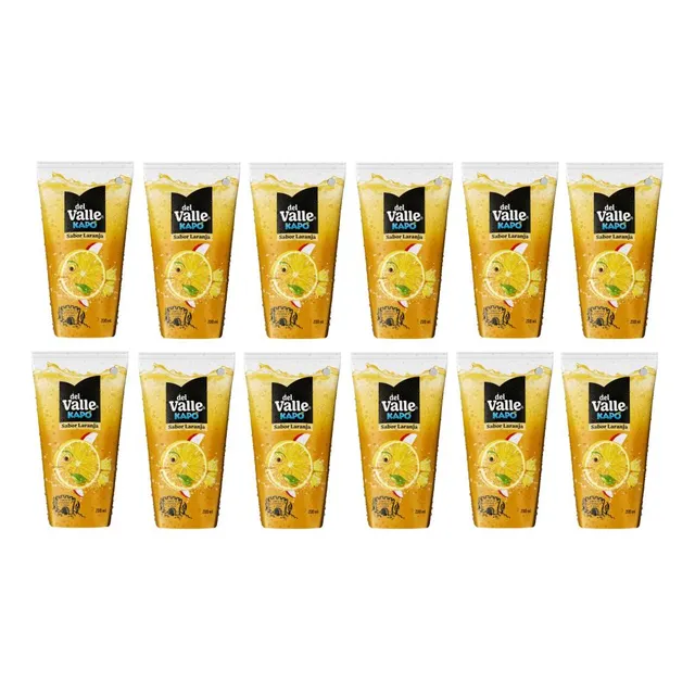 Pack Suco De Laranja Kapo 200ml 12 Unidades