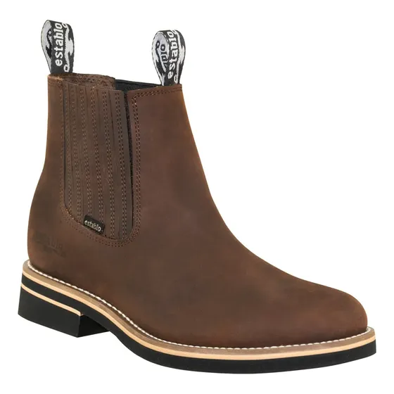 Bota Botín Establo Piel Res Suela Goma Modelo 515
