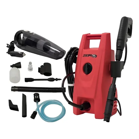 Combo Hidrolavadora 1200 W + Aspiradora 12v 220v Kit C Zero
