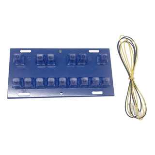 Teclado Loteria De Luz Azul Y Cable De Conexion A Tarjeta Teclado Loteria De Luz Azul Y Cable De Conexion A Tarjeta