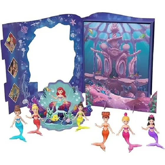 Disney Princesas Set Cuentos Ariel Y Sus Hermanas Mattel