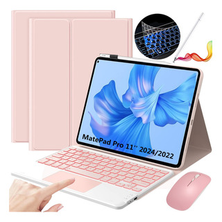 Funda C/teclado Mouse+lapiz P/huawei Matepad Pro 11'' 2024 Funda C/teclado Mouse+lapiz P/huawei Matepad Pro 11'' 2024