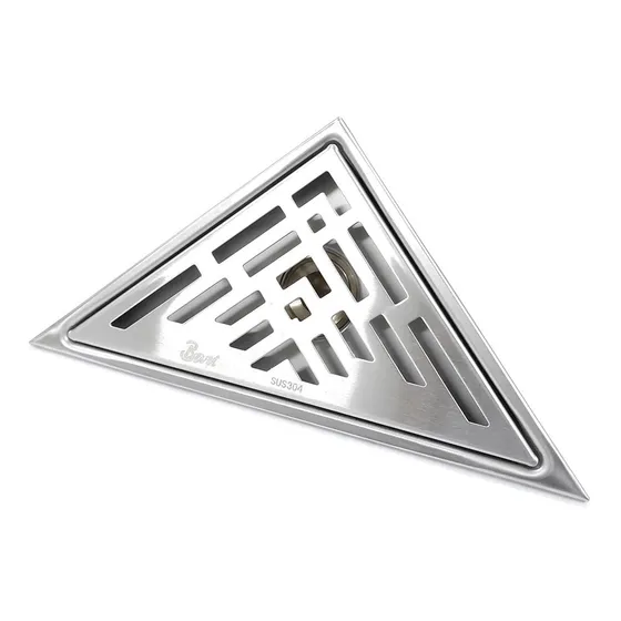 Drenaje De Piso En Acero Inoxidable (triangular) Bari