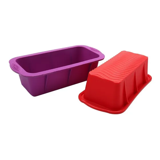 Budinera Molde De Silicona Para Pan Budin Torta De Goma Antiadherente No Se Pega Apto Horno / Airfryer Freezer Microondas Desmolda Facil Reposteria Levys Bazar