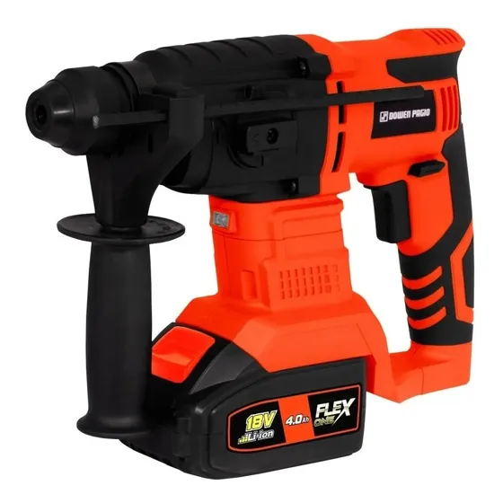 Rotomartillo Inalambico 18v + Cargador + Bateria + Acc Dp Ct