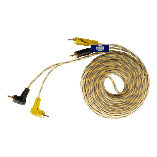 Cable Rca 6.5mts Audiobahn Arca609f 2 Rca Por Lado