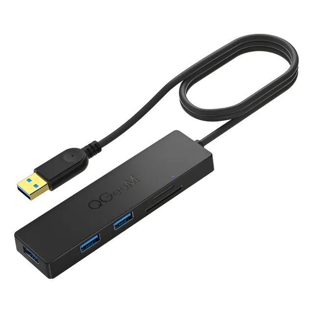 Hub Usb 3.0 - 3 Port Usb 3.0 - Lector Sd / Micro Sd