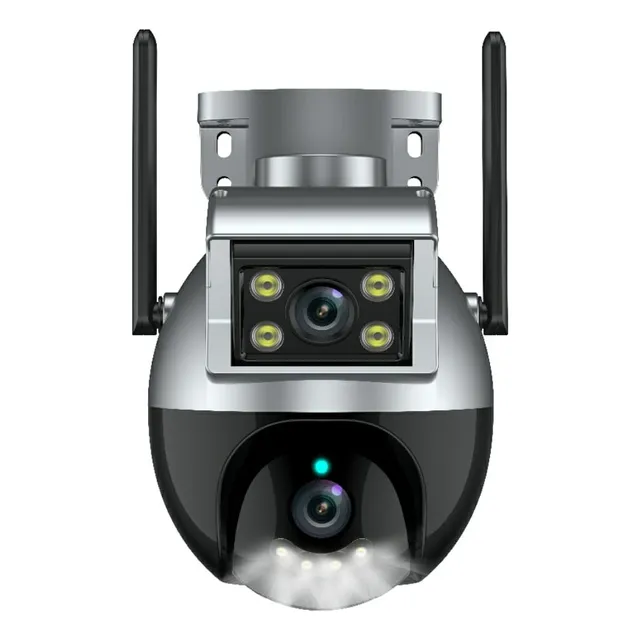 Cámara Inteligente Dual Tuya Smart Doble Lente T7-4mp