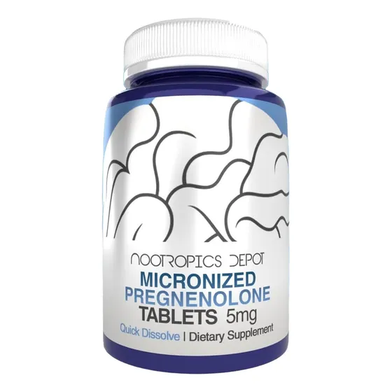 Suplemento Nootropics Pregnenolone 5 Mg 120 Capsulas