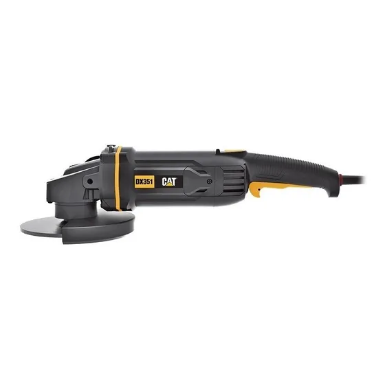 Amoladora Angular Caterpillar De 9 2350w Dx351 Color Negro Frecuencia 50 Hz/60 Hz