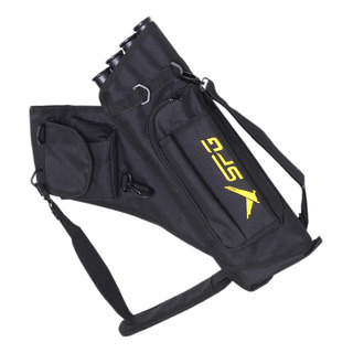 Flecha De Tiro Con Arco, Carcaza, Cintura Trasera, Negro Flecha De Tiro Con Arco, Carcaza, Cintura Trasera, Negro