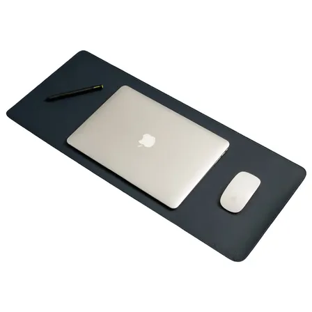 Mousepad Bullpad 70x30cm Fundo Emborrachado Antiderrapante Cor Azul-marinho