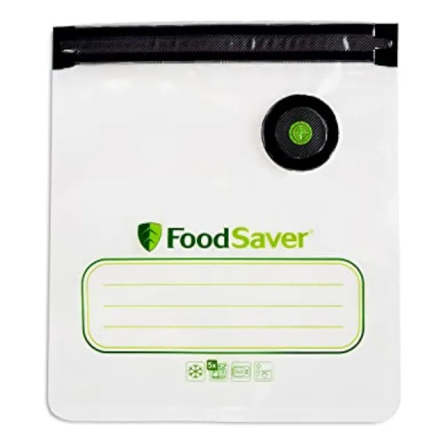 Foodsaver Bolsas Reutilizables Con Cremallera Al