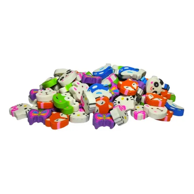 40 Gomitas De Borrar Varias Formas Piñatas Souvenir