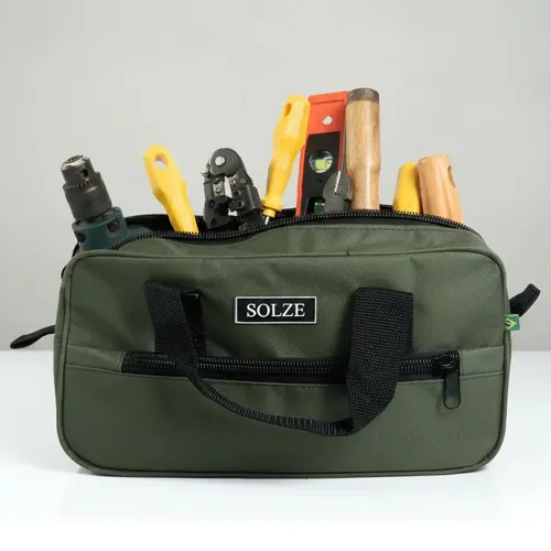 Bolsa Operacional Pequena Para Ferramentas Solze Cor Verde-musgo