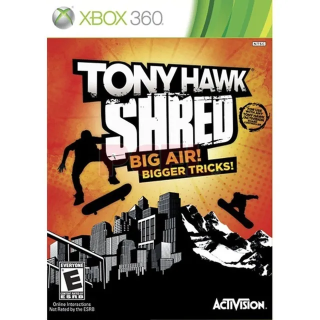 Requiere Skate No Incluido Tony Hawks Shred Xbox 360 Dakmor