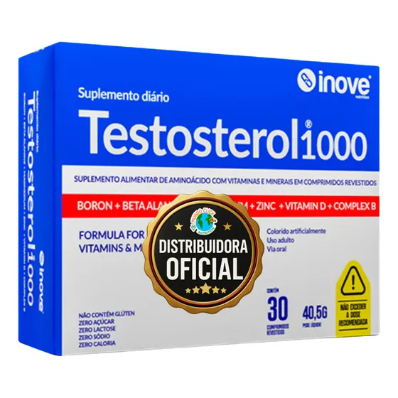 Testosterol 1000 Inove Nutrition 30 Comprimidos